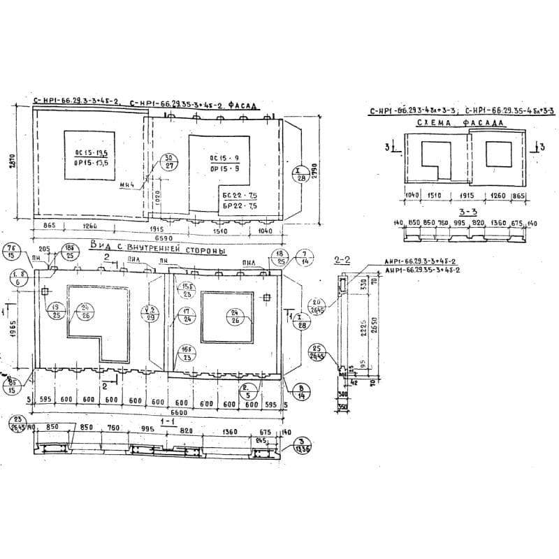 СНР 1-66-29-3-4бл+3-3