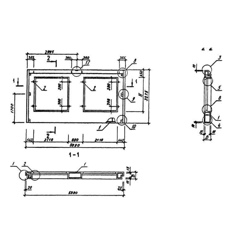 2ПСО 60-33-3,5-2 п пв (1.090.1-3пв)