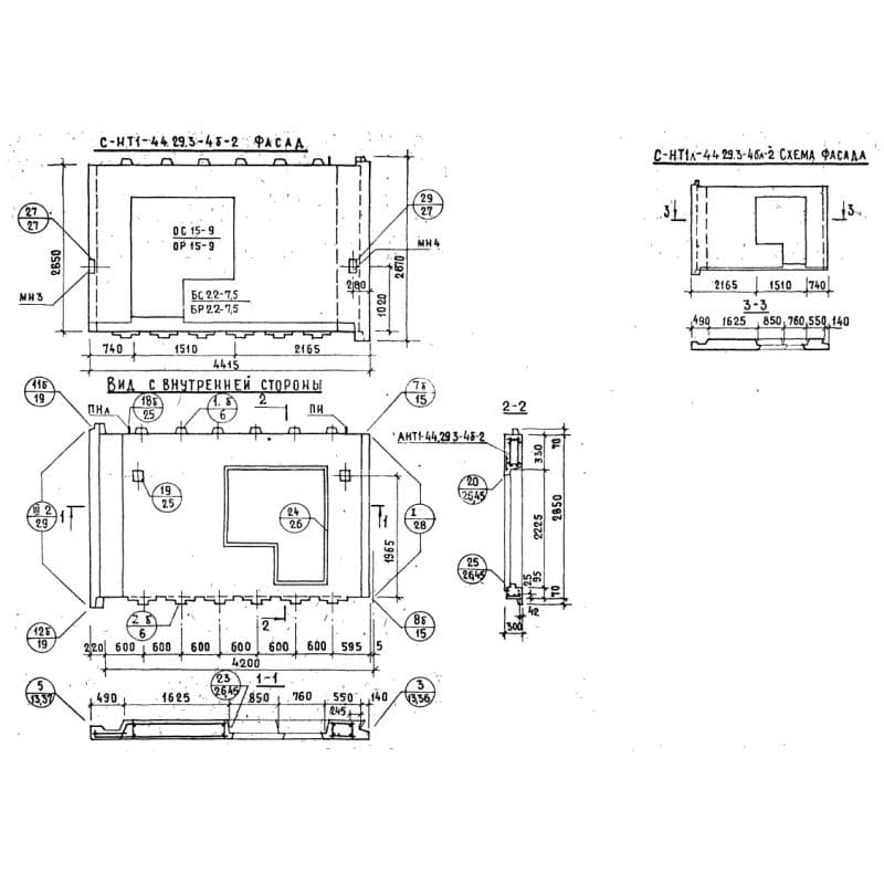 СНТ 1л-44-29-3-4бл-2