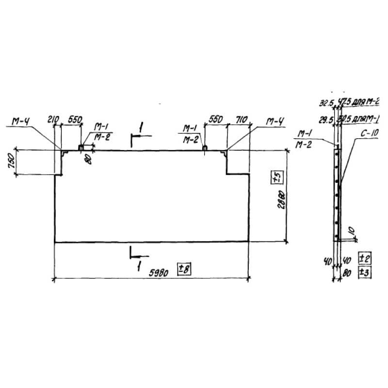 ППБ 1вт-5,98-2,86 (1.431-14)