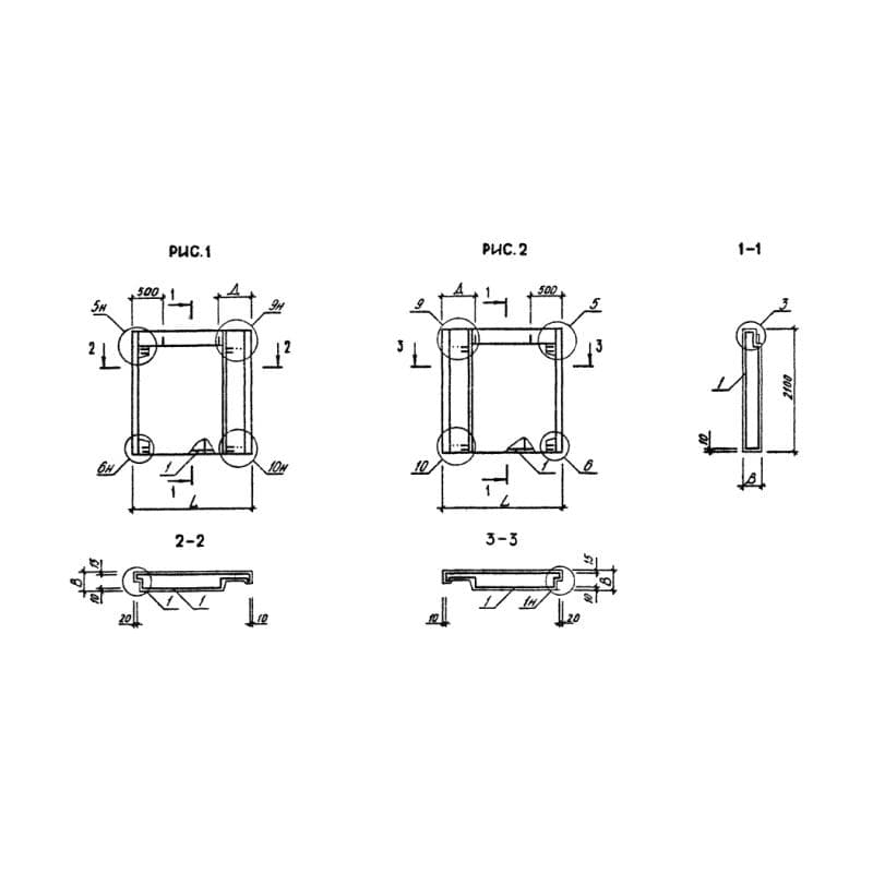 1ПСЦ 21-21-3,5 п пв (1.090.1-3пв)