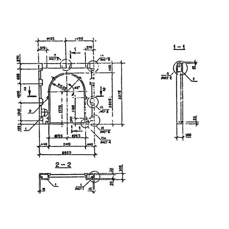 ПСА 30-33-3-2 пс (1.090.1-2с)