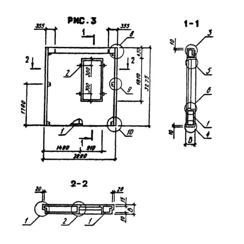 8ПСО 30-33-3,5-2 п пв (1.090.1-3пв)