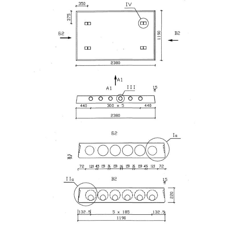 1ПК 24-12-8 Н 0-АIII