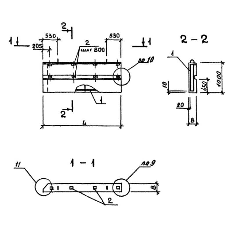 2ПССП 27-10-3,1 п (1.232.1-8)