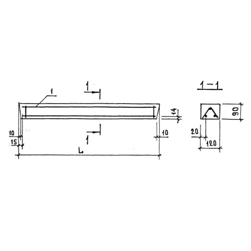 1ПР 1-12-12-9 (Б1.038.1-1)