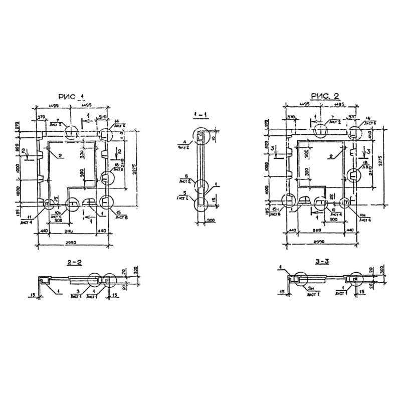 2ПСБ 30-33-3-2 пс (1.090.1-2с)
