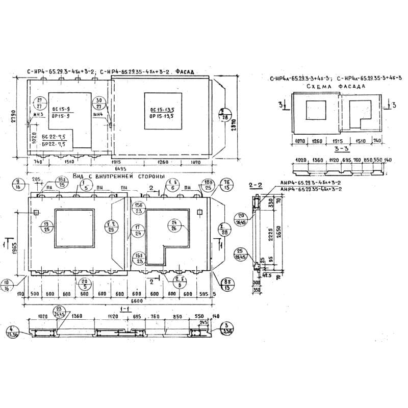 СНР 4-65-29-35-4бл+3-2