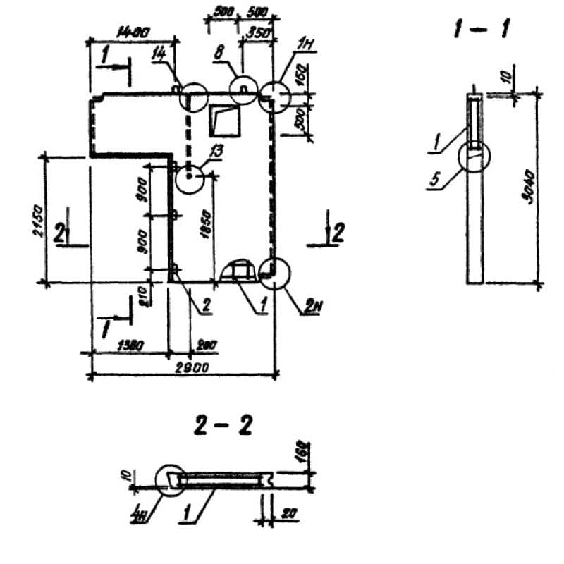 ПВГ 30-30-13-1 тв пв (1.090.1-3пв)