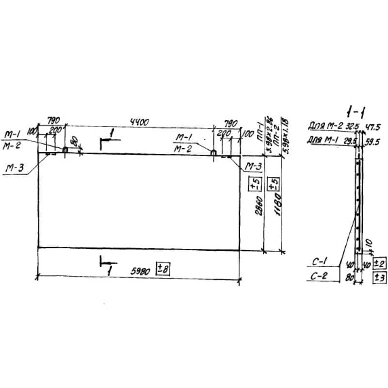 ППБ 1-5,98-2,86 (1.431-14)