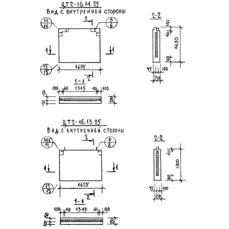 ЦТ 2-16-14-25 (1.117-9)