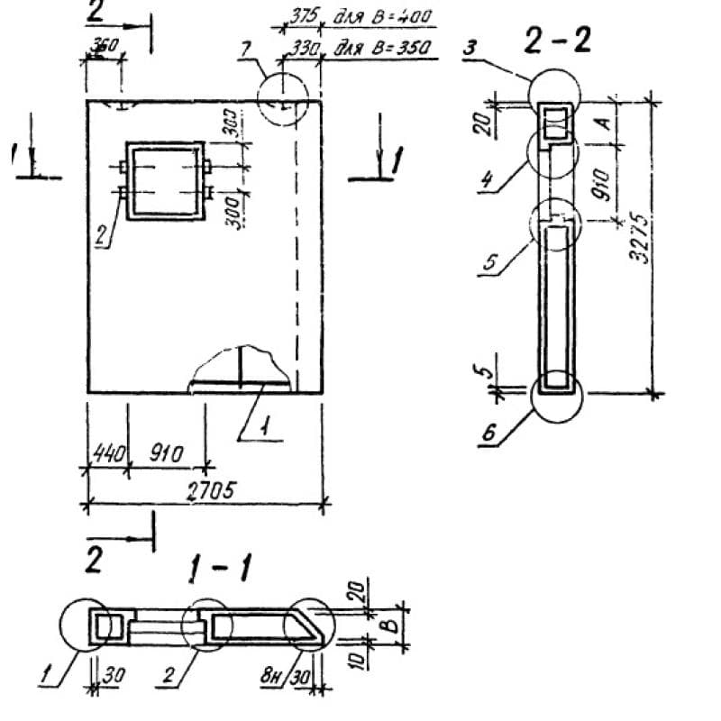 1ПССЛ 27-33-3,5 п (1.232.1-8)